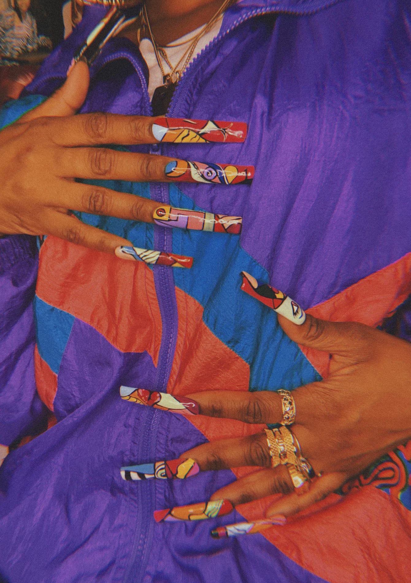 Picasso Princess- Press On Nails