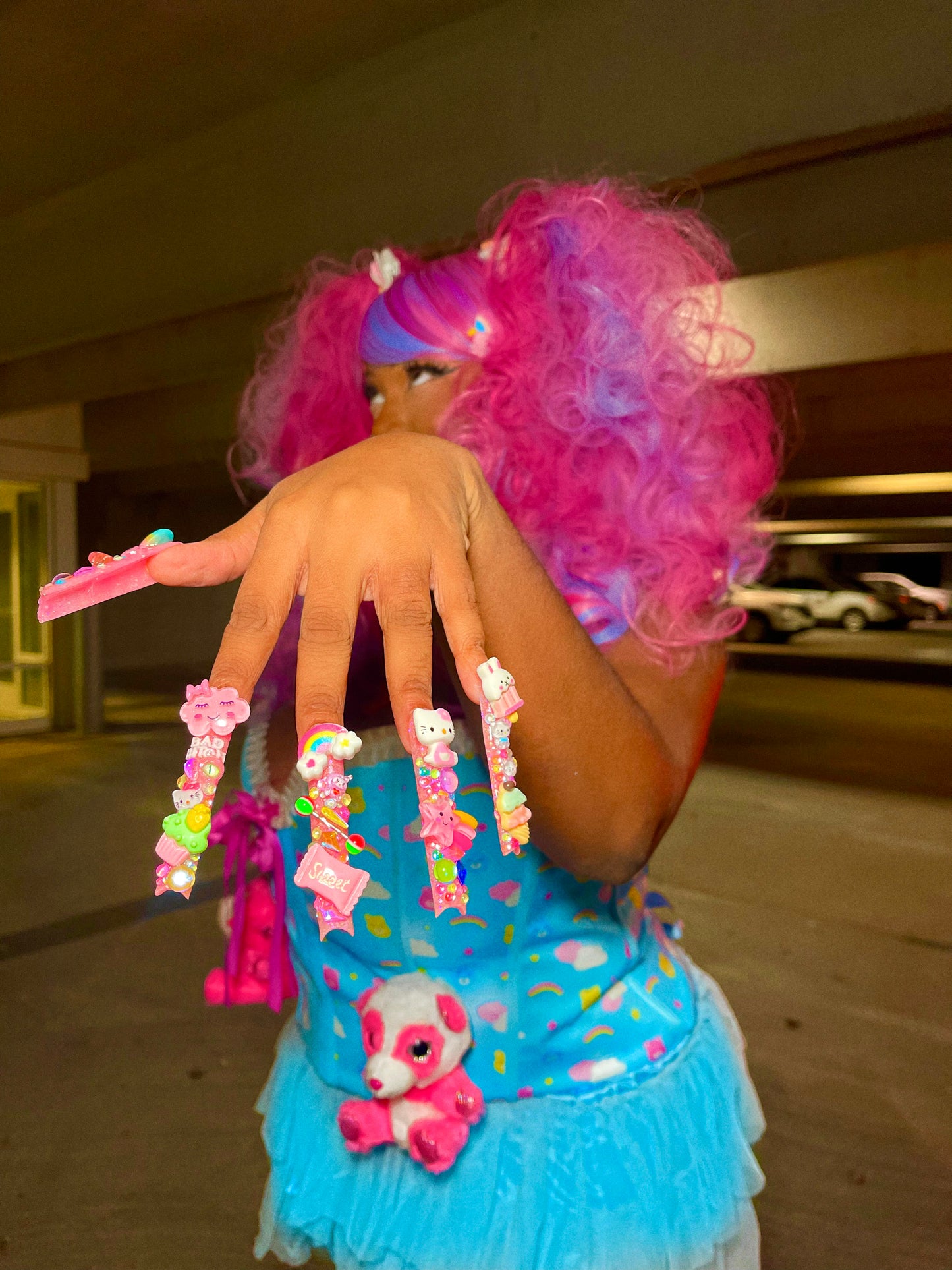 Kawaii Capricorn- Press On Nails