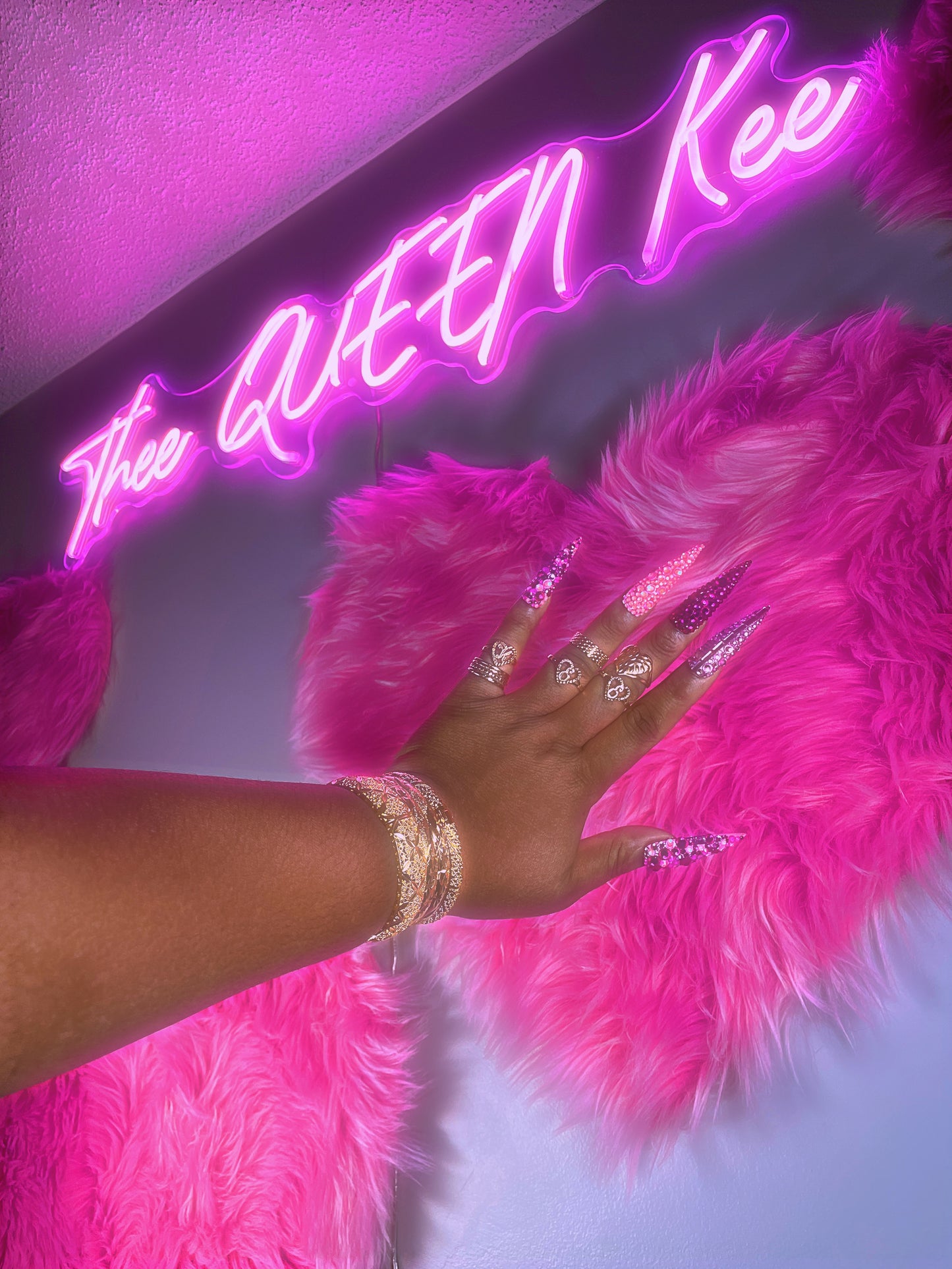 Pretty In Pink- Press On Nails