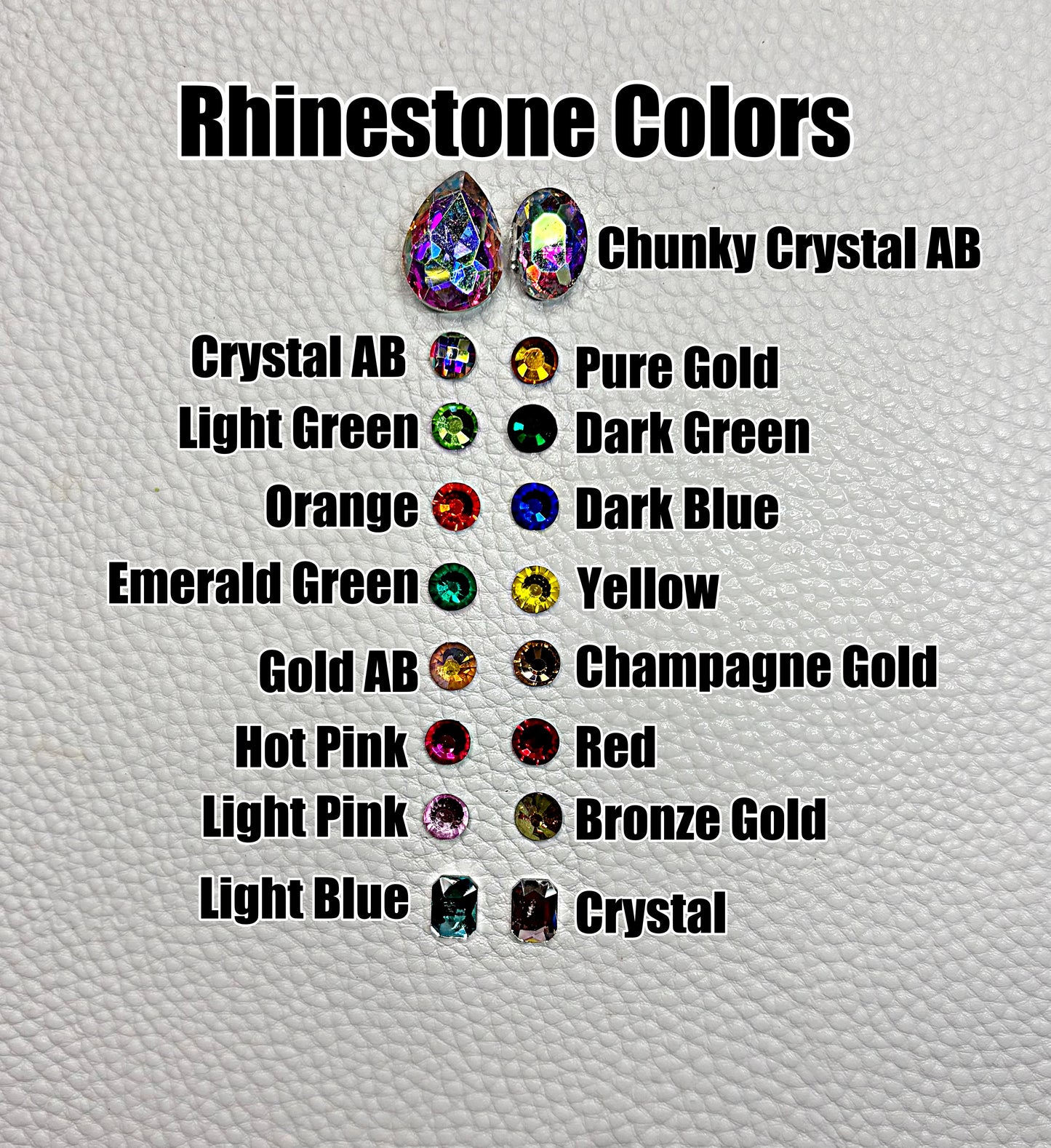 CRYSTAL (SHORT/MED ONLY) SALE- Press On Nails