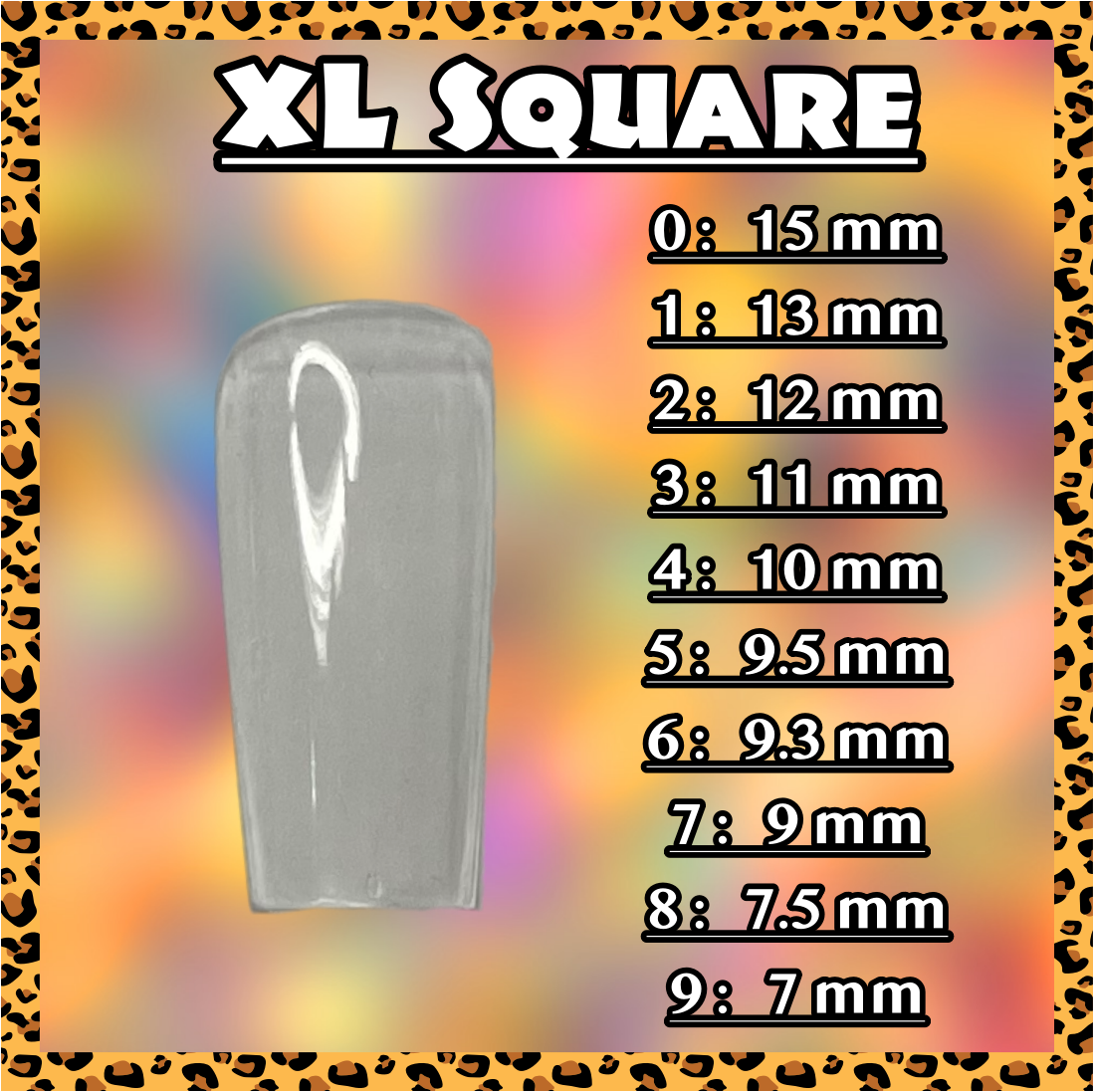 CRYSTAL (XL/XXL ONLY) SALE- Press On Nails