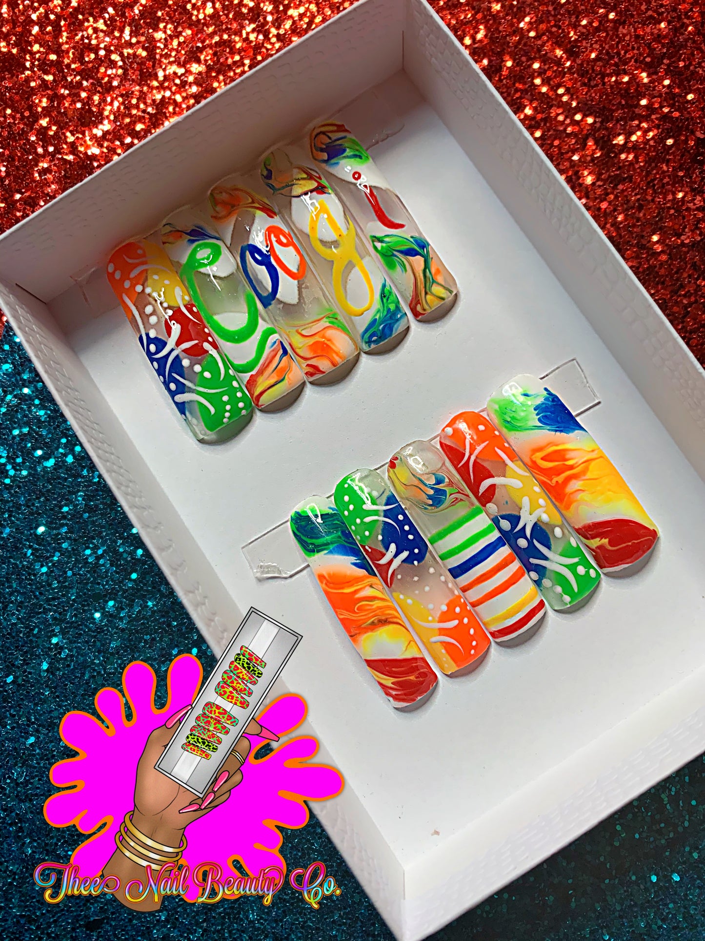 Coogi'D Down- Press On Nails