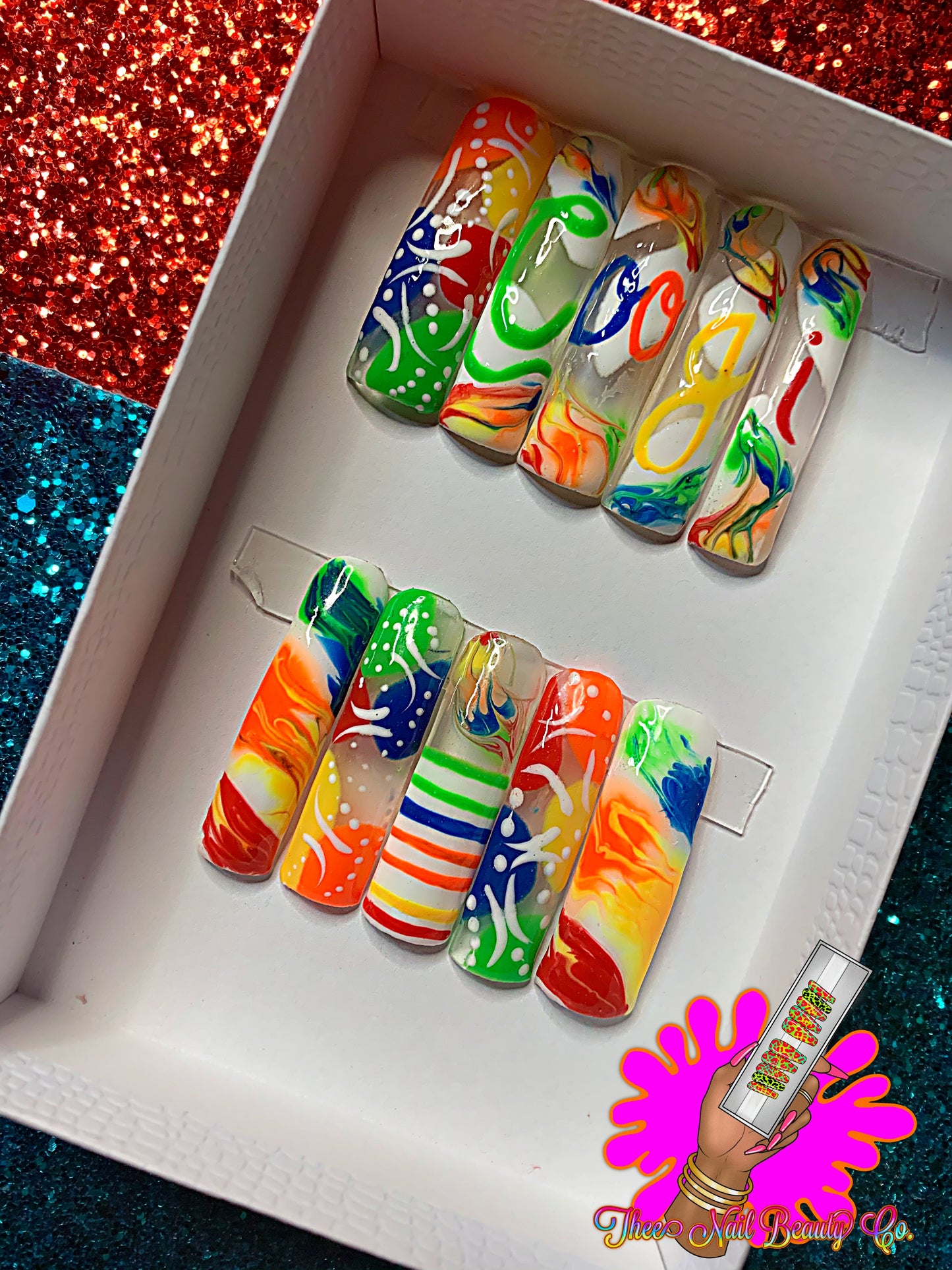 Coogi'D Down- Press On Nails