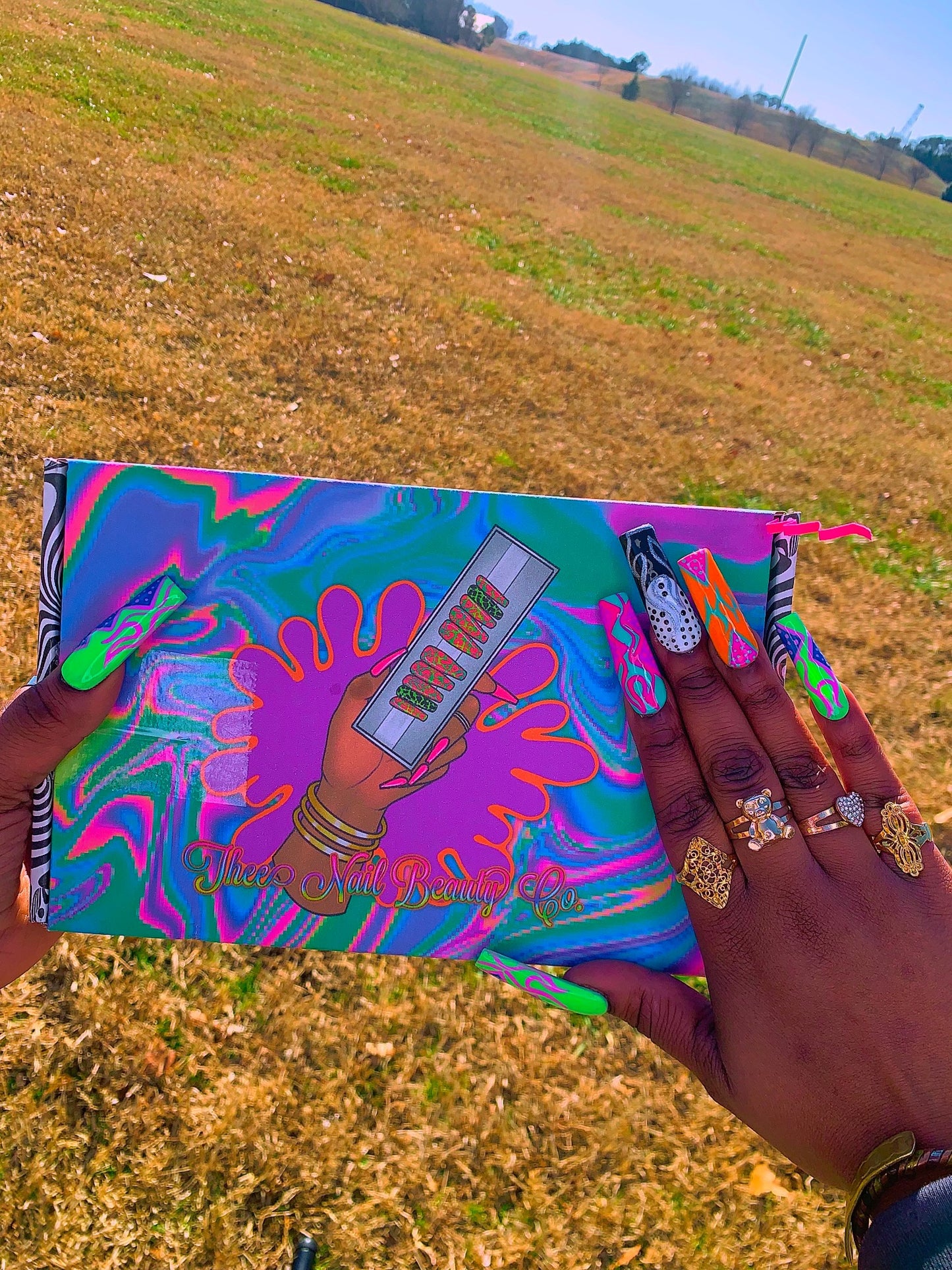 Back In The 90z - Press On Nails