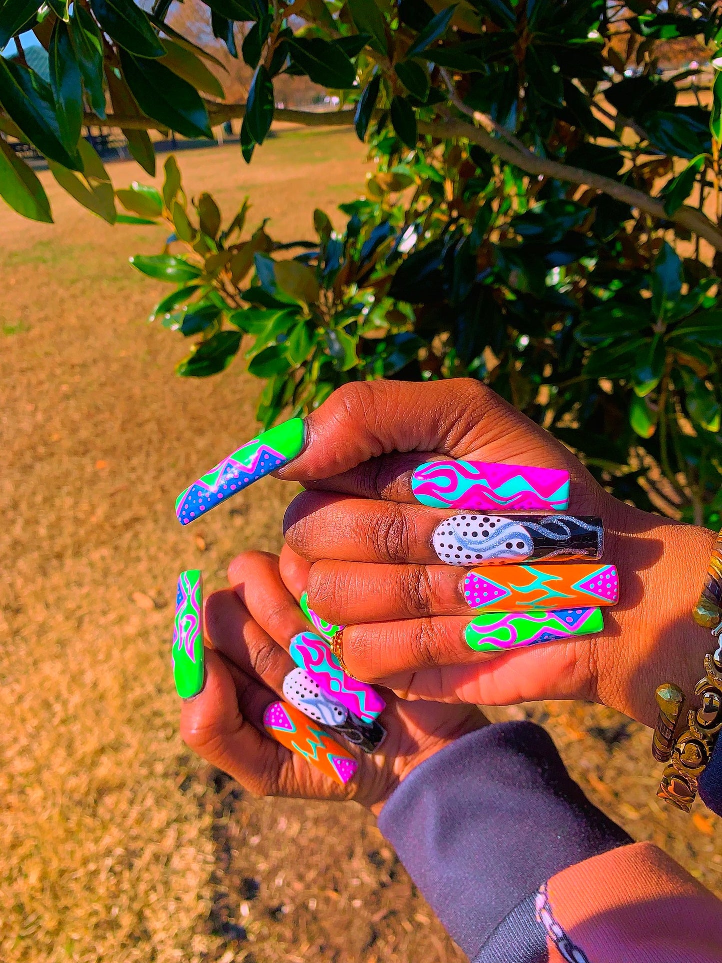 Back In The 90z - Press On Nails