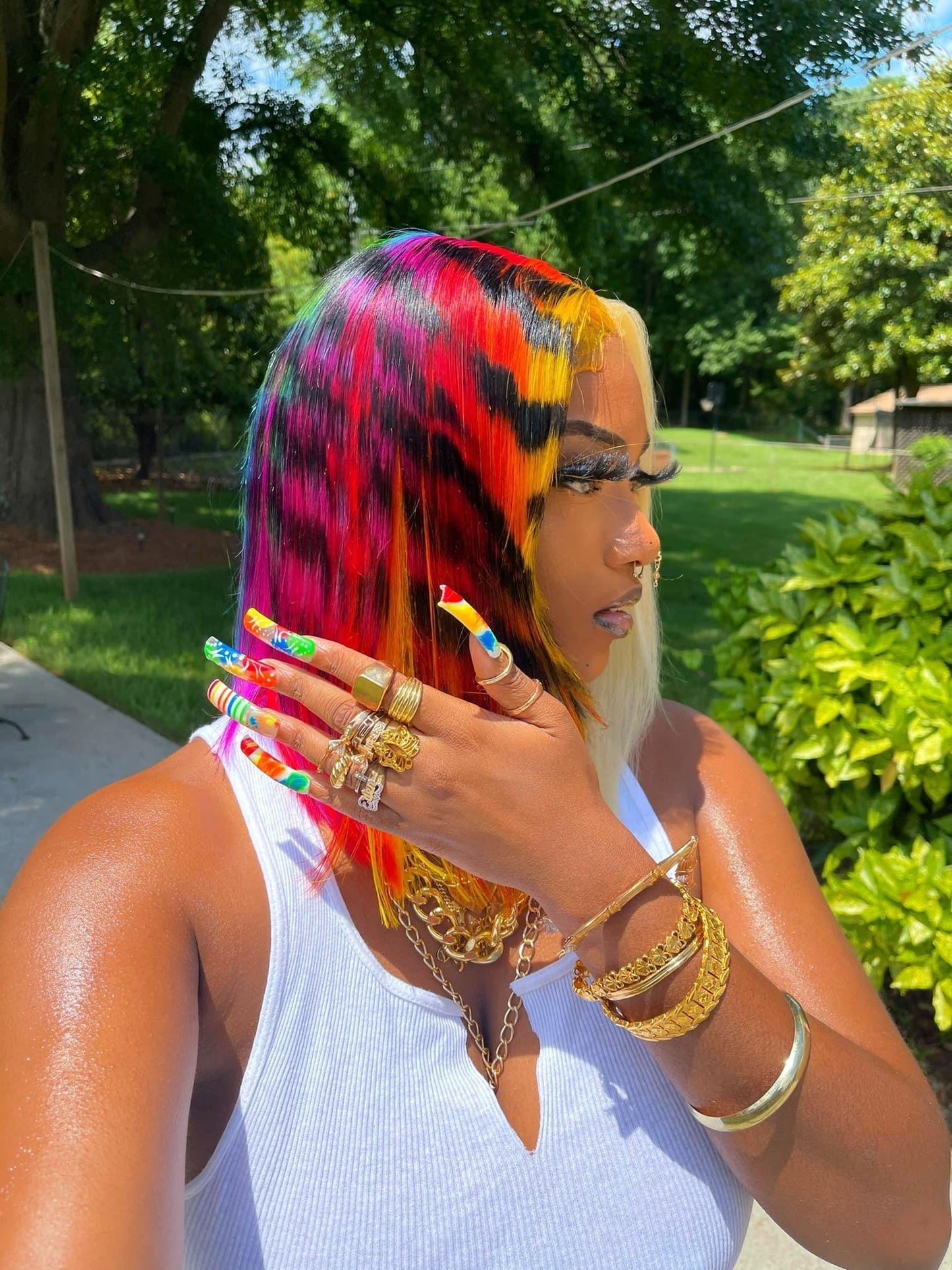 Coogi'D Down- Press On Nails