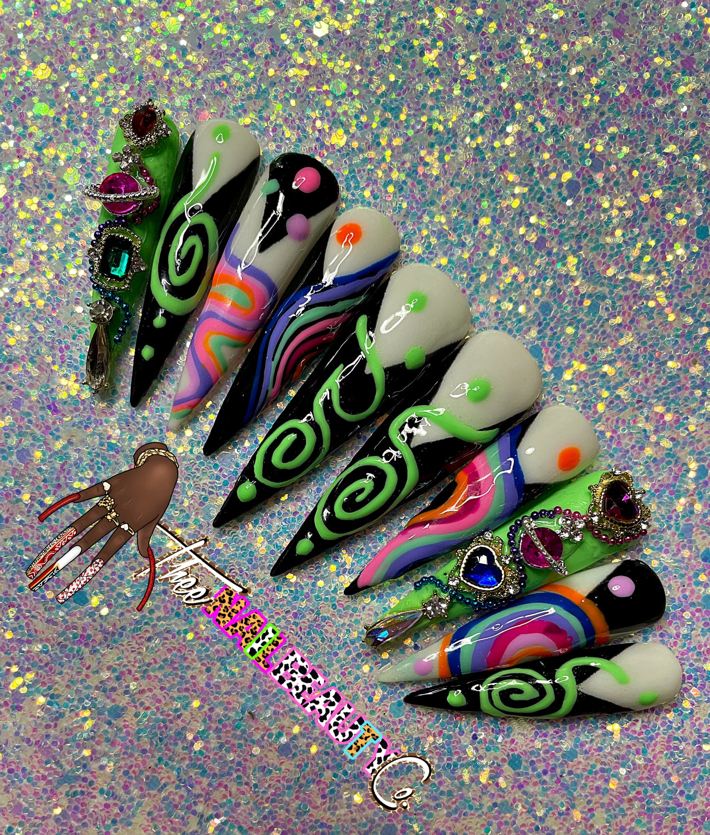 Back To The Future - Press On Nails