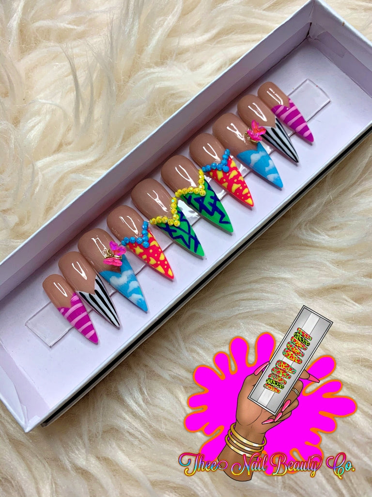 Mixed Feelings - Press On Nails