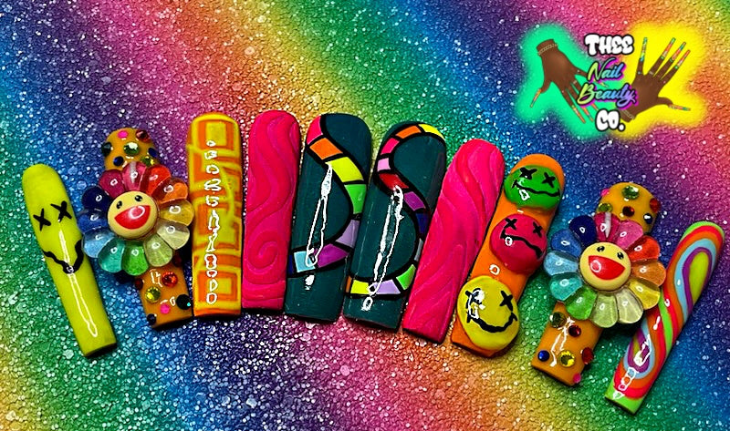 SmileyLand - Press On Nails