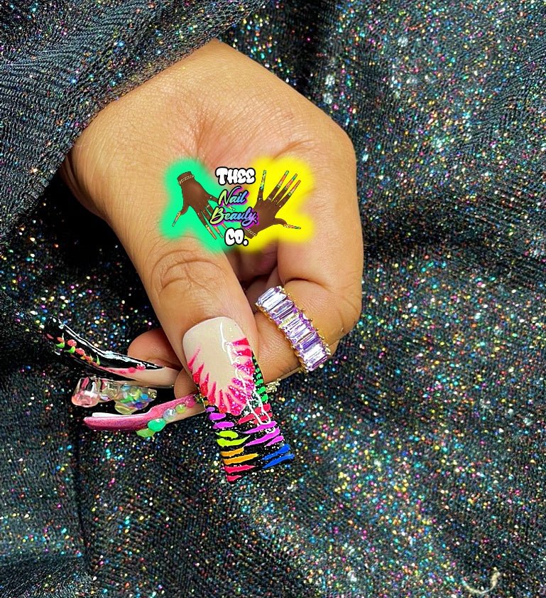 Ridin w. Ray Ray - Press On Nails