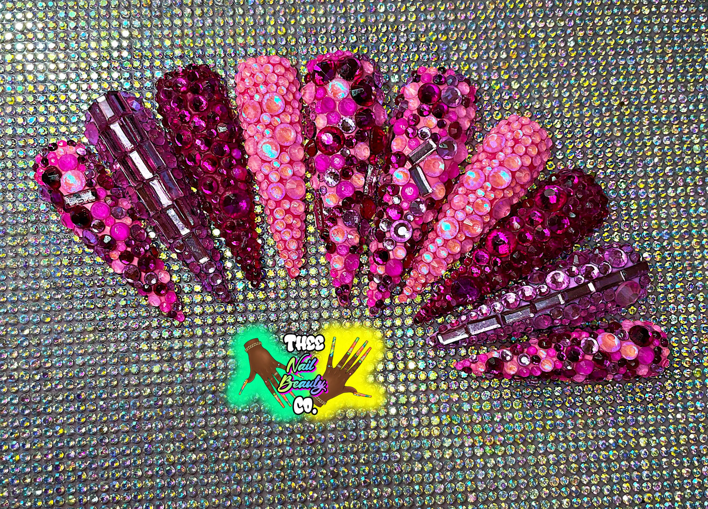 Pretty In Pink- Press On Nails