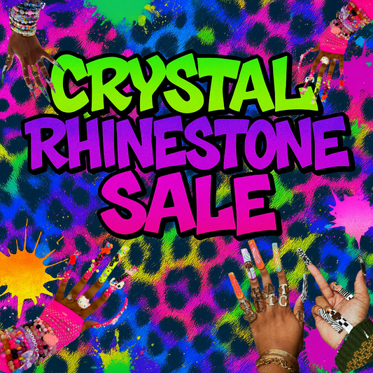 CRYSTAL (3XL ONLY)  SALE- Press On Nails
