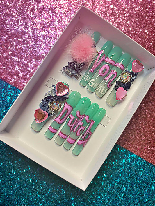 Queen Von- Press On Nails